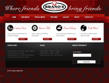 Tablet Screenshot of branositaliangrill.com